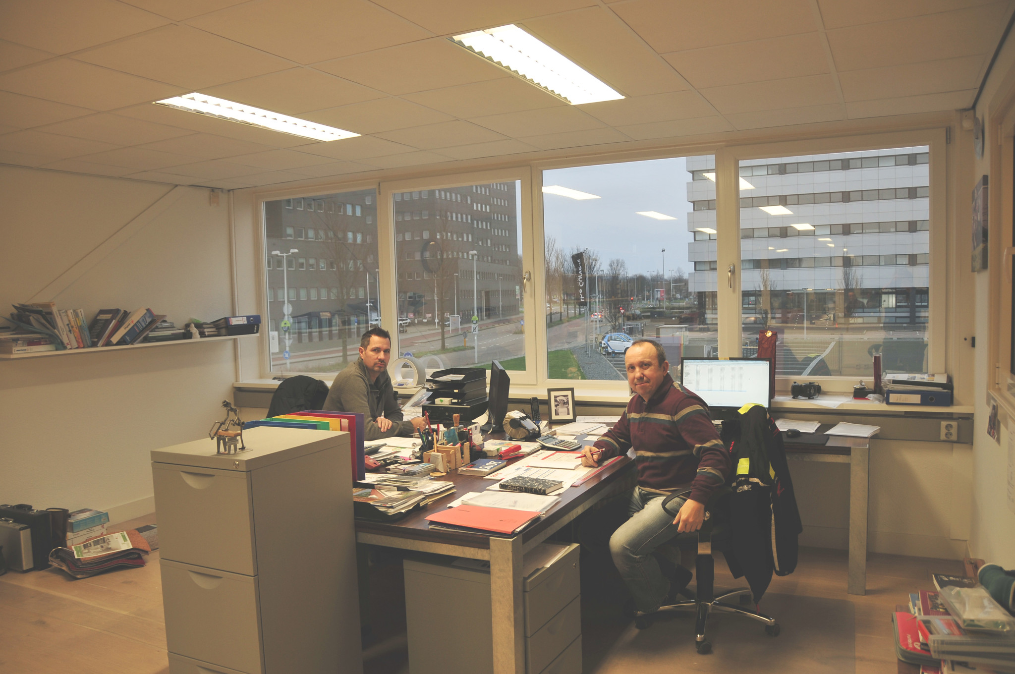 Leen Heer en José Odero, oprichters van H&O Aannemersbedrijf